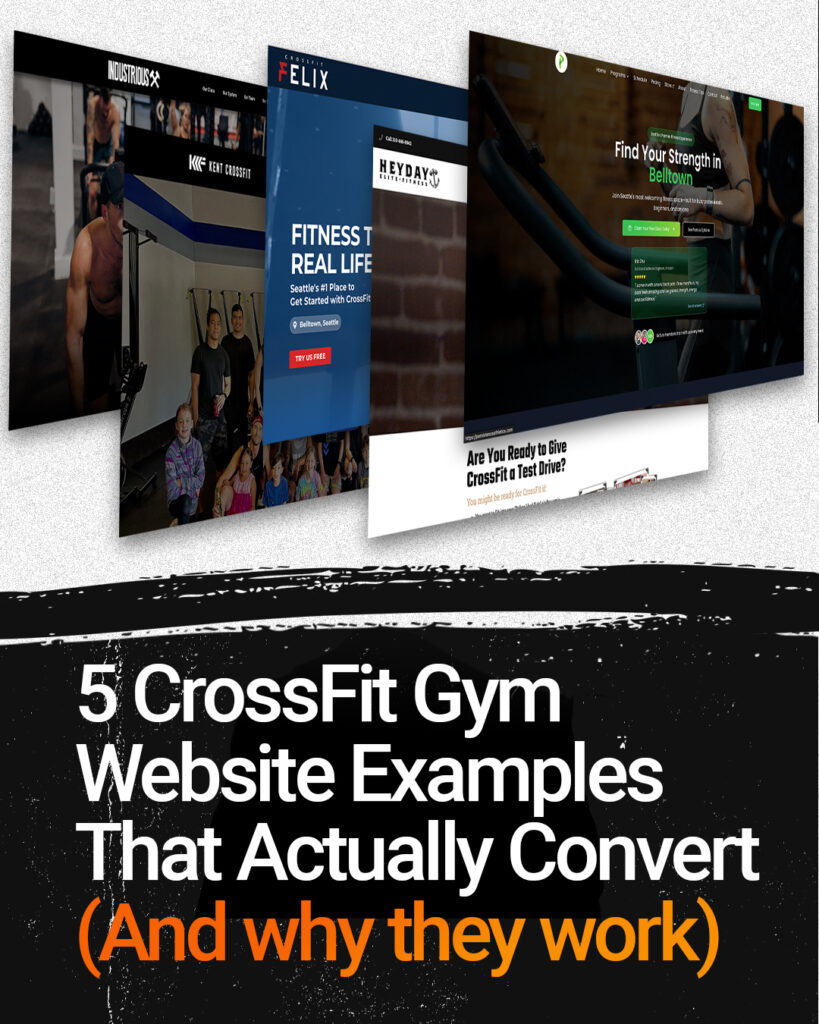 CrossFit gym website examples